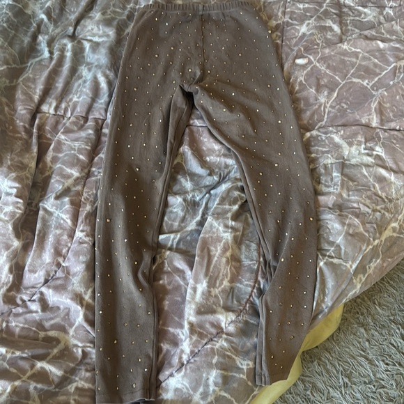 SKIMS OUTDOOR RHINESTONE COTTON LEGGINGS small - Picture 5 of 8